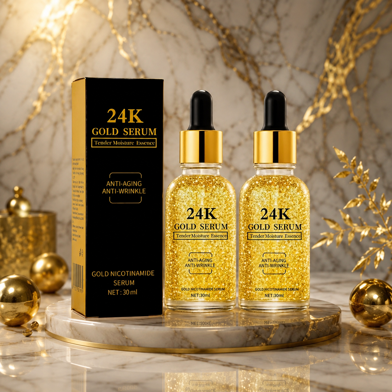 Reveal Radiant Skin With Pure Gold